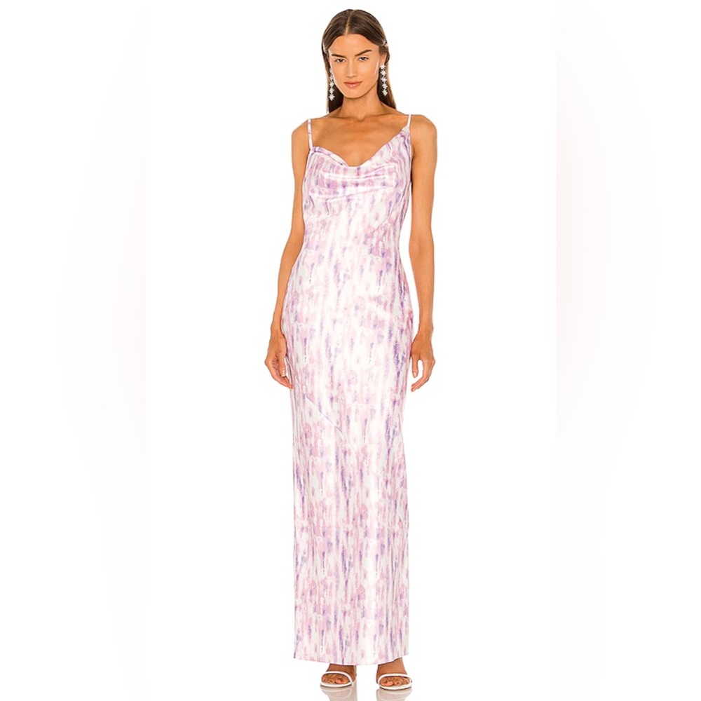 Michael Costello x REVOLVE Blaise Maxi Dress in Purple Pink